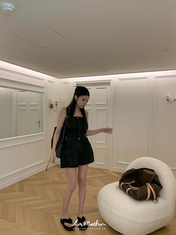 平口牛仔連身短洋裝(闆娘清單)